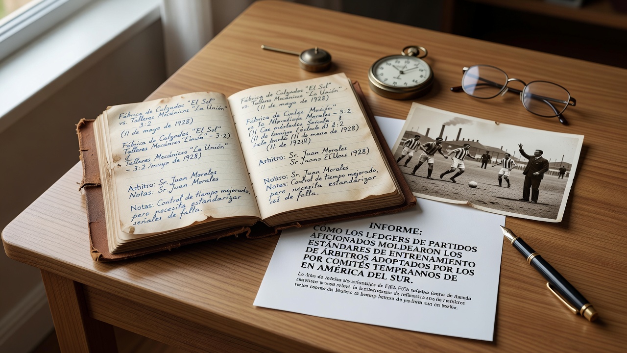 Forgotten scorecards from interwar factory leagues: how amateur match ledgers quietly shaped referee training standards adopted by early FIFA committees in South America